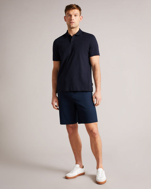 DELVIN-Tops-Dive into DELVIN. This essential polo shirt covers all the bases with a flattering fit, collar, and short sleeves. Paired with jeans and trainers, this top is perfect for spontaneous visits to the farmer's market or can be dressed up with tailored trousers and boots for a smart-casual look. By choosing Ted Baker cotton products, you're supporting our investment in the Better Cotton Initiative's mission. This product is sourced via a system of mass balance and therefore may not contain better cot